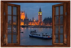 Poszterek 120x80 Westminster-palota Éjszaka
