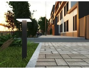 LED Kültéri lámpa BARI LED/10W/230V 4000K 60 cm IP54 antracit