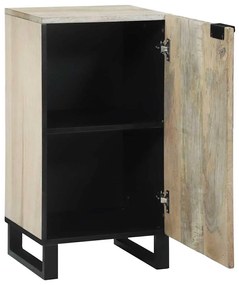 Széf Fehér 40 x 33 x 75 cm tömör mangófa