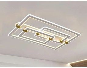 Fényerőszabályozható LED mennyezeti lámpa LED/280W/230V 3000-6500K + távirányító