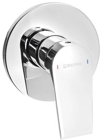 Sapho - Zuhanycsaptelep falba süllyesztett szereléshez KAI cm fényes króm