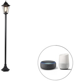 Okos álló kültéri lámpa fekete 170 cm, Wifi ST64 - New Orleans