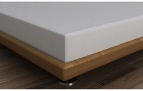 Szürke gumis pamut lepedő 160x200 cm - Mijolnir