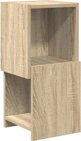 vidaXL Sarokszekrény Sonoma tölgy 25,5x25x55cm Faanyag