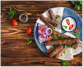 Poszterek 50x40 Török kebab Élelmiszer