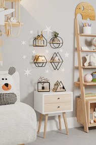 Fali polc Minyatür Raflar 6'lı Set