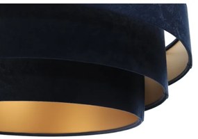 TRINITI függeszték 1xE27/60W/230V kék/arany kábellel