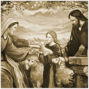 Poszterek 100x100 Szent Család