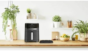 Tefal - Forró levegős sütő 4,2 l EASY FRY&amp;GRILL 2in1 1550W/230V fekete