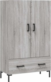 vidaXL szürke sonoma szerelt fa magasszekrény 69,5 x 31 x 115 cm