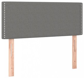 sötétszürke szövet fejtámla 90x5x78/88 cm