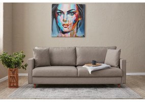 3 személyes kanapé Eva - Krém