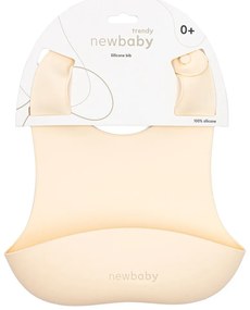 Szilikon előke New Baby bézs
