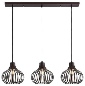 Globo 333703116X - Csillár zsinóron MATEO 3xE27/40W/230V