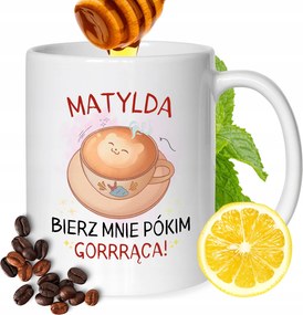 Bögre Matildának Barátnőnek Ajándék Nyomtatott Fehér 330ml