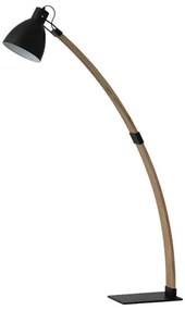 Állólámpa 1xE27/60W/230V kőris/fekete