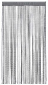 2 db antracit zsinórfüggöny 100 x 250 cm