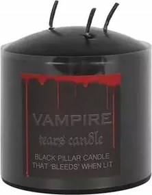 Fekete Vámpírkönny Gyertya 7,5 cm