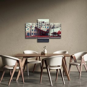 Kép - építészeti épület (90x60 cm)