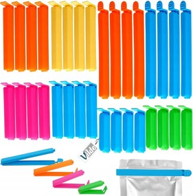 32x Fűszertasak csomagzáró csipeszek fűszertasakokhoz