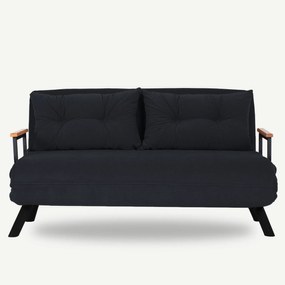 Kanapé futon  Sandy (fekete). 1062315
