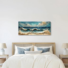 Kép - A tenger festése (120x50 cm)