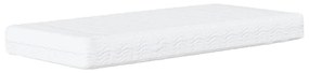sárga bársony heverő matraccal 90 x 200 cm