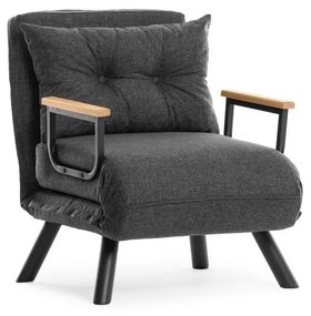 Sando Single Dark Grey fotel
