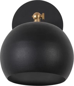 Sivani MR-709 fekete fém falilámpa