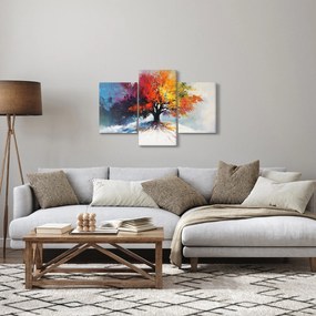 Kép - Színes fa (90x60 cm)