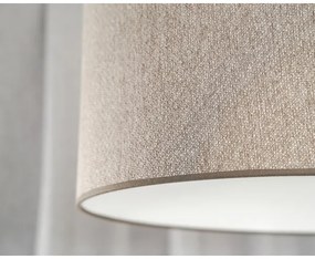 Duolla - Felületre szerelhető csillár ROLLER ECO RECYCLING 1xE27/15W/230V átm. 45 cm barna