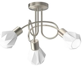 Prezent 27511 - Felületre szerelhető csillár  METIS 3xE14/40W/230V matt króm