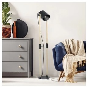 Eglo 43521 - Állólámpa HORNWOOD 1xE27/28W/230V