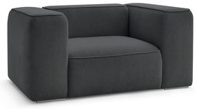 Sötétszürke fotel Zephyr – Bobochic Paris