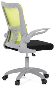 Gyerekszék állítható magassággal, zöld hálós háttámlával. KA-K2008 GRN