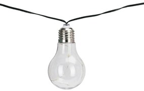 ProGarden napelemes izzólánc színes, 2 m , 10 x 5 LED izzók