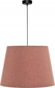 Lámpa Függő Csillár E27 Piszkos rózsaszín Lámpabúra Kúp 30 x 40 h28 Avola