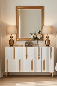 Nota 120 - Sapphire Oak, White, Gold