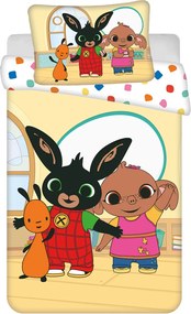 Bing Playroom gyerek, ovis ágyneműhuzat 100×135cm, 40×60 cm