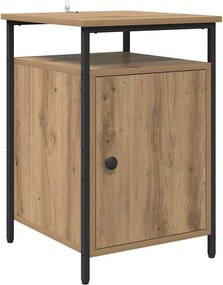 vidaXL Éjjeliszekrény Artisan tölgy 40 x 42 x 60 cm Faanyag