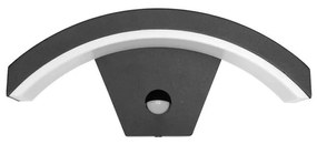 Ecolite Z1107/PIR-CR - LED Kültéri fali lámpa szenzoros STYL LED/8W/230V IP44