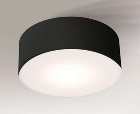 ANTIGO 1127 ZAMA Hengeres Mennyezeti Lámpa Fekete GX53 IP20