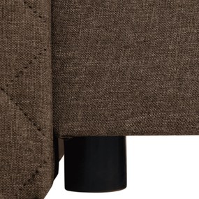 Boxspring ágy, barna, 160x200, ADARA