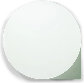 Szürkészöld fém fali-tükrös fürdőszoba szekrény 35x35 cm Sonnet – Spinder Design