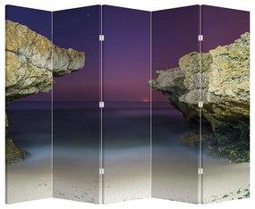 Paraván - Tengeri szikla (210x170 cm)