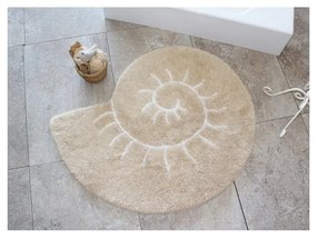 Bézs fürdőszobai kilépő 90x90 cm Helix – Foutastic