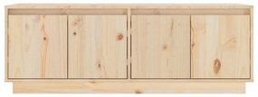 tömör fenyőfa TV-szekrény 110,5 x 34 x 40 cm