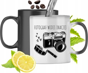 Mágikus Bögre Fotósoknak Színváltós Nyomtatott Fotóval