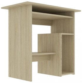 vidaXL sonoma tölgy színű szerelt fa íróasztal 80 x 45 x 74 cm