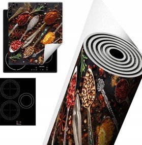 Tűzhelyvédő Szőnyeg Asztali Dekoráció 45x52 kanál gyógynövények